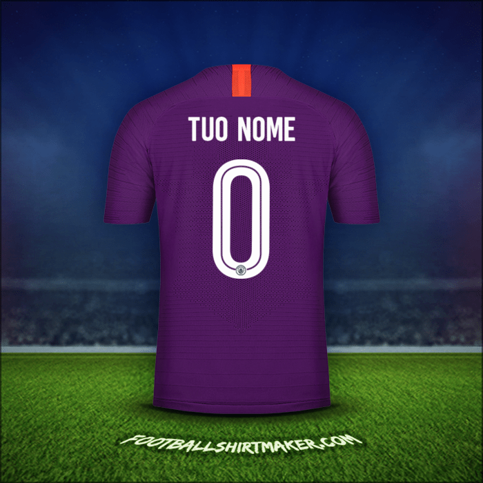Maglia Manchester City Cup 2018/19 Terza -  tuo nome - 0