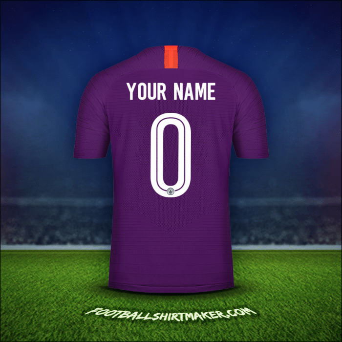 Shirt Manchester City Cup 2018/19 Third -  your name - 0