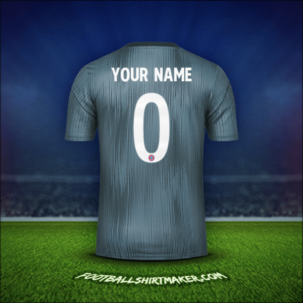 Shirt FC Bayern Munchen Cup 2018/19 Third -  your name - 0
