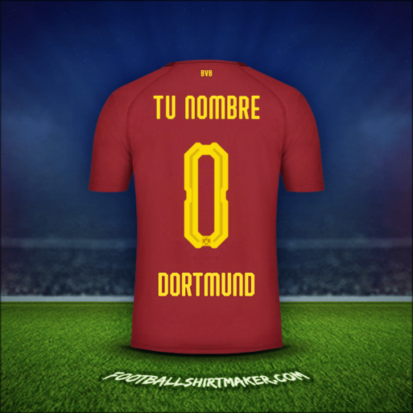 Camiseta Borussia Dortmund 2018/19 Tercera -  tu nombre - 0