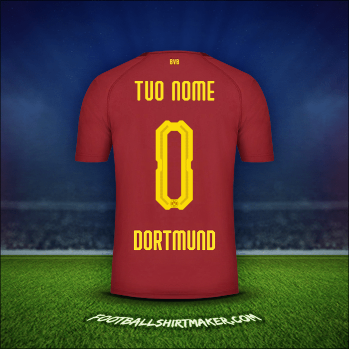 Maglia Borussia Dortmund 2018/19 Terza -  tuo nome - 0