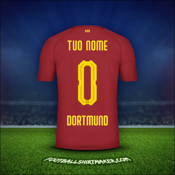 Maglia Borussia Dortmund 2018/19 Terza -  tuo nome - 0
