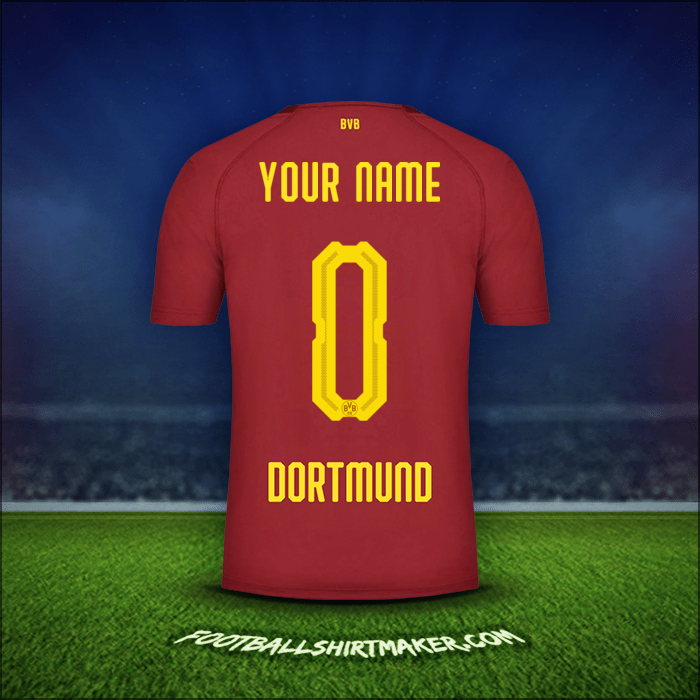 Shirt Borussia Dortmund 2018/19 Third -  your name - 0