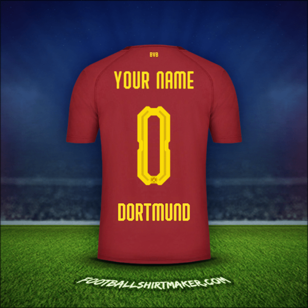 Shirt Borussia Dortmund 2018/19 Third -  your name - 0