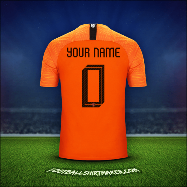 Shirt Netherlands 2018/19 -  your name - 0