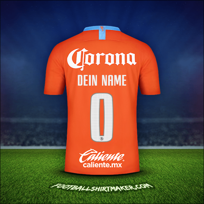 Trikot Club America 2018/19 Dritte -  dein name - 0