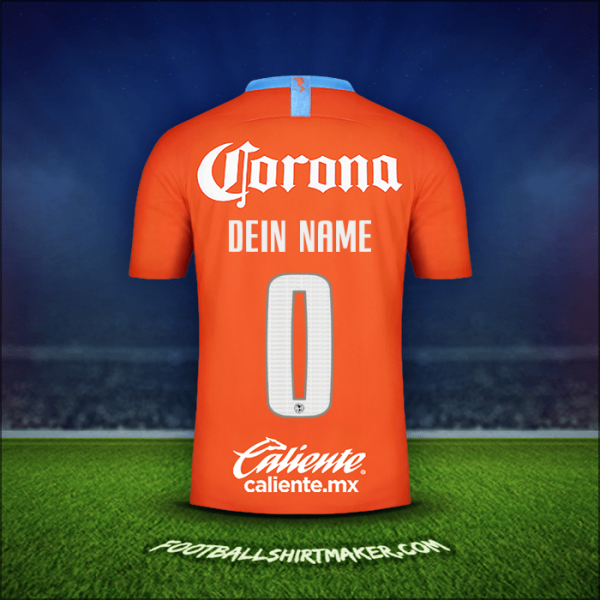 Trikot Club America 2018/19 Dritte -  dein name - 0