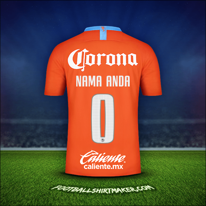 Jersey Club America 2018/19 Ketiga -  nama anda - 0