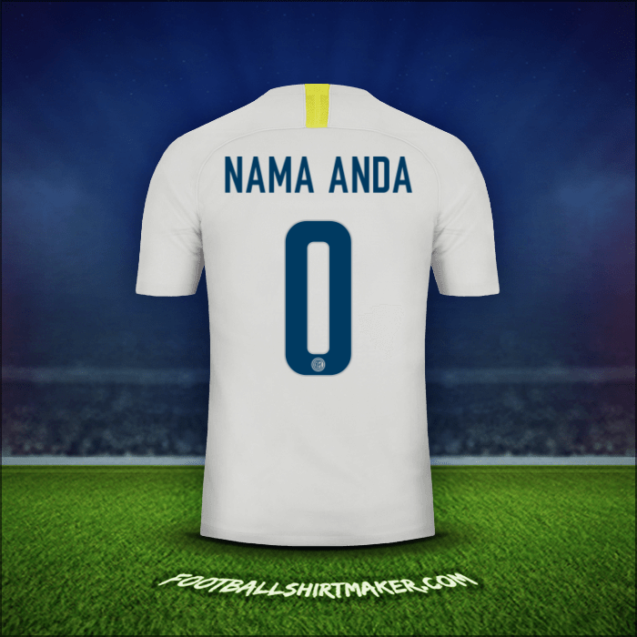Jersey Inter 2018/19 Ketiga -  nama anda - 0