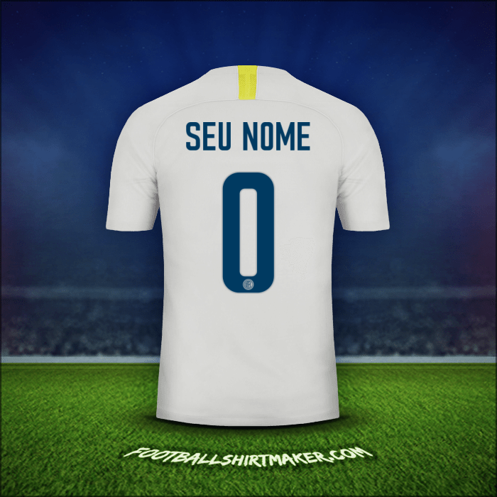 Camisa Inter 2018/19 Terceira -  seu nome - 0