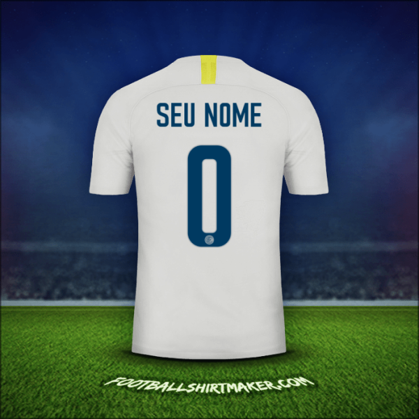 Camisa Inter 2018/19 Terceira -  seu nome - 0