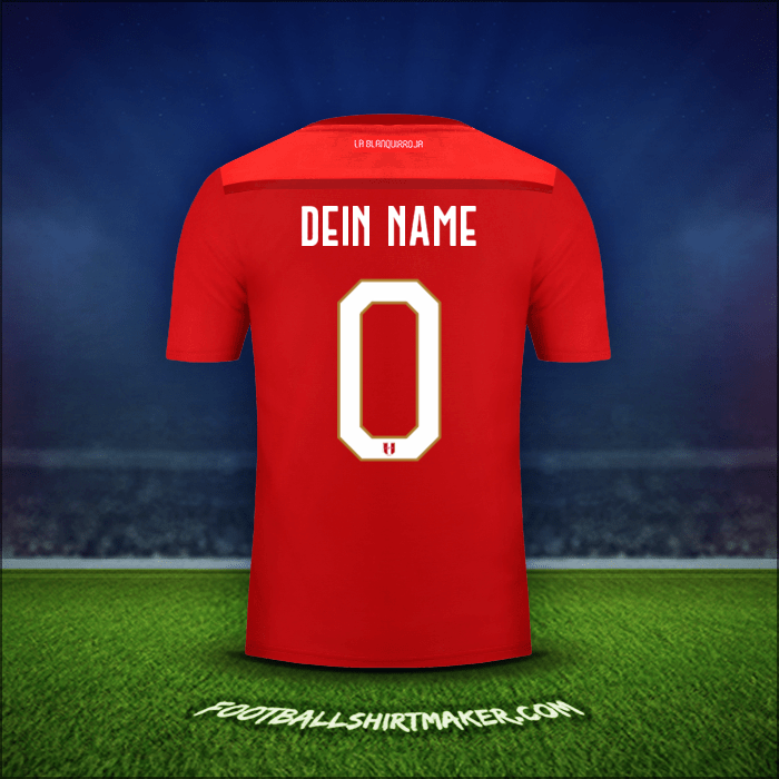 Trikot Peru 2018/19 Auswärts -  dein name - 0