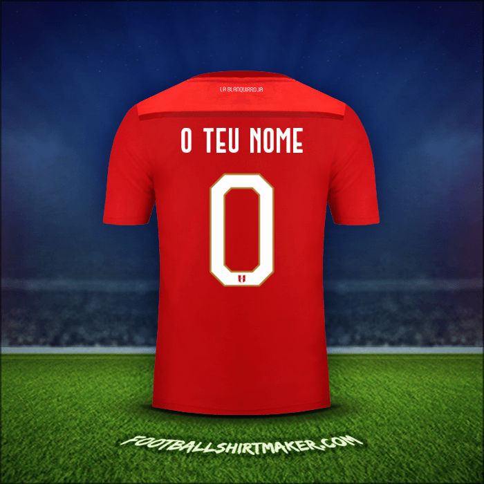 Camisola Peru 2018/19 Alternativa -  o teu nome - 0