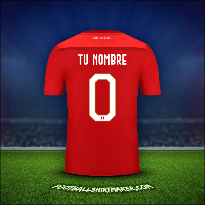 Camiseta Peru 2018/19 Visita -  tu nombre - 0