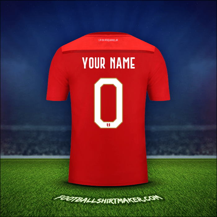 Shirt Peru 2018/19 Away -  your name - 0