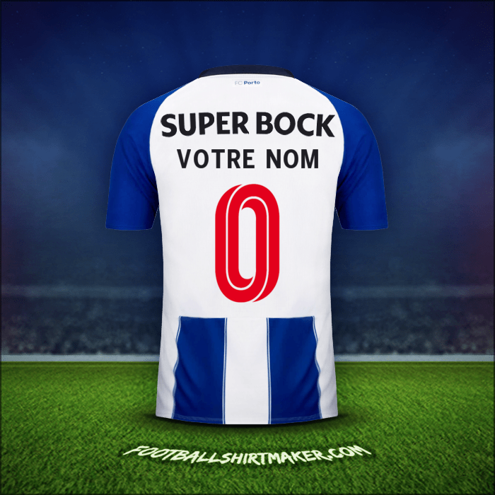 Maillot FC Porto Cup 2018/19 -  votre nom - 0
