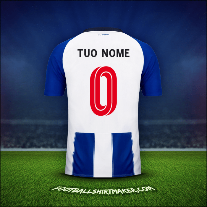 Maglia FC Porto UCL 2018/19 -  tuo nome - 0
