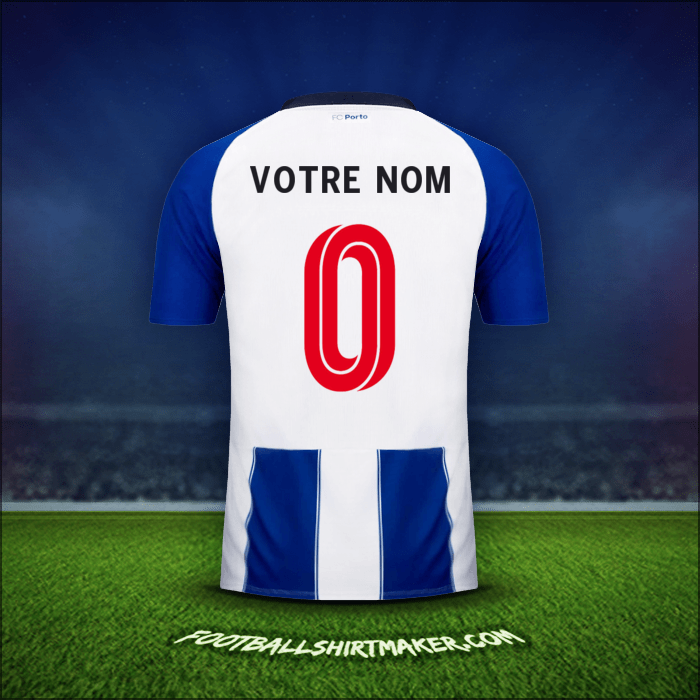 Maillot FC Porto UCL 2018/19 -  votre nom - 0