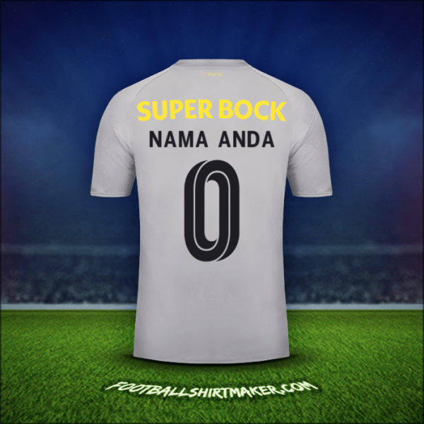 Jersey FC Porto Cup 2018/19 Alternatif -  nama anda - 0