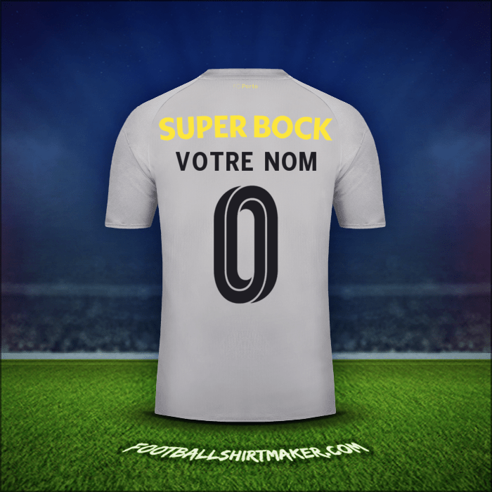 Maillot FC Porto Cup 2018/19 Extérieur -  votre nom - 0