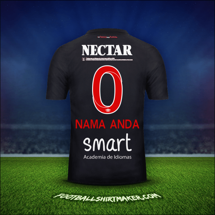Jersey Independiente Santa Fe 2018 Ketiga -  nama anda - 0