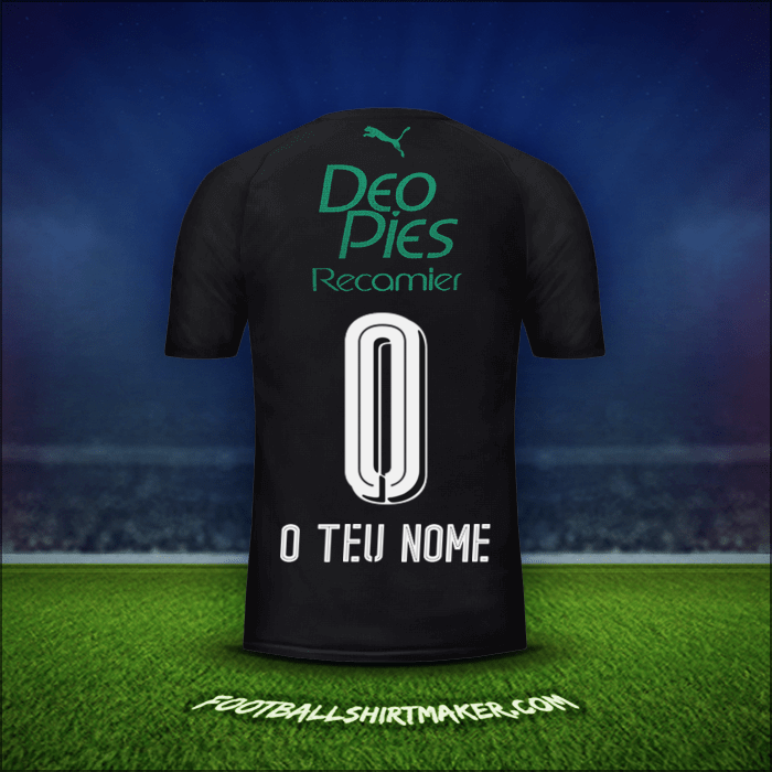 Camisola Deportivo Cali 2018 Terceira -  o teu nome - 0