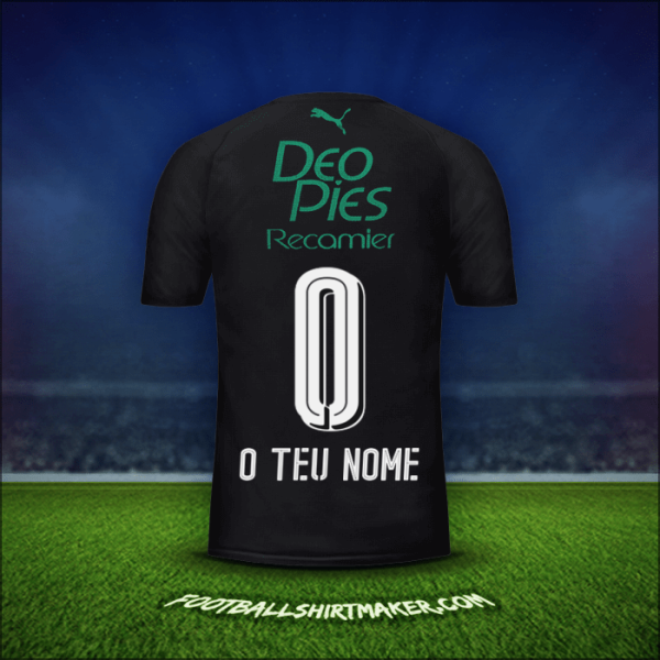 Camisola Deportivo Cali 2018 Terceira -  o teu nome - 0