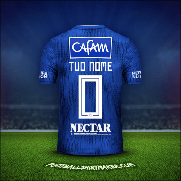 Maglia Millonarios FC 2019 -  tuo nome - 0