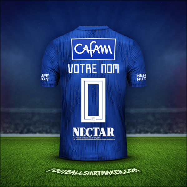 Maillot Millonarios FC 2019 -  votre nom - 0
