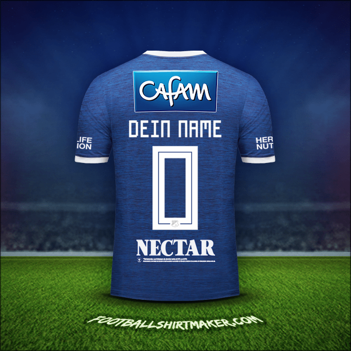 Trikot Millonarios FC 2018 -  dein name - 0