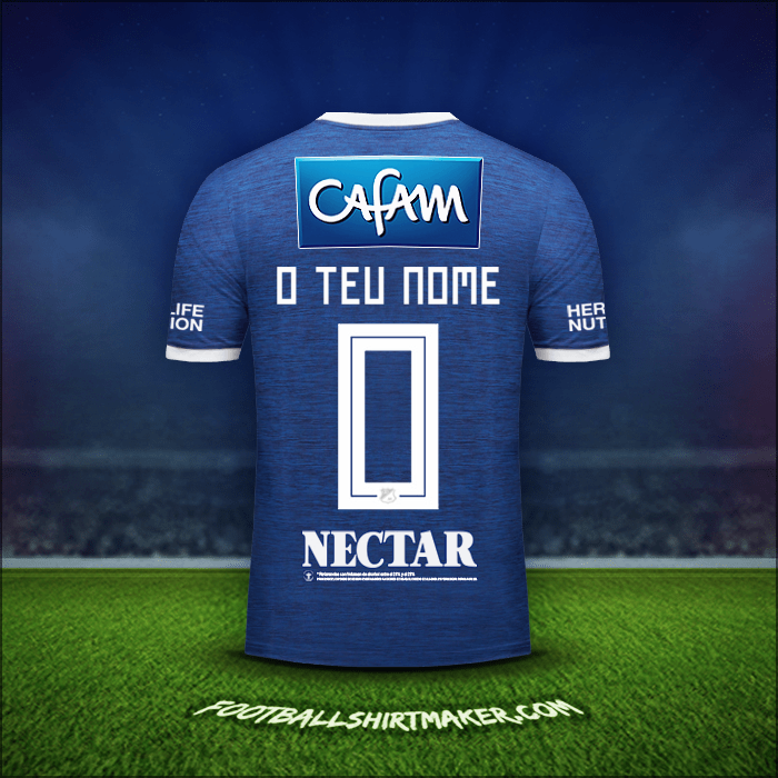 Camisola Millonarios FC 2018 -  o teu nome - 0