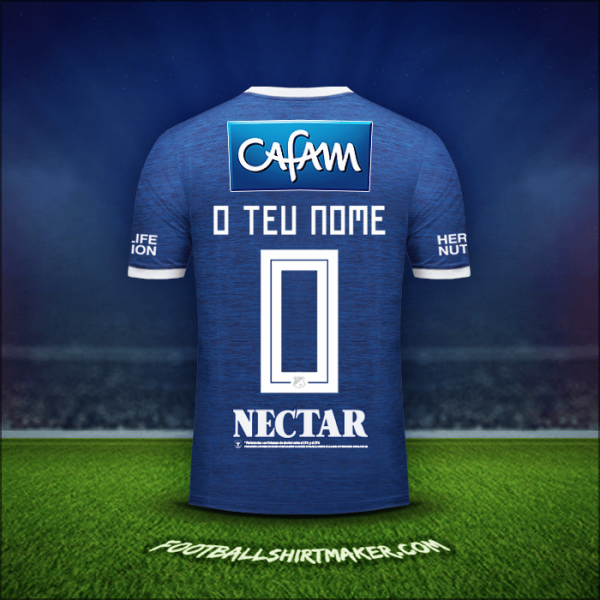 Camisola Millonarios FC 2018 -  o teu nome - 0