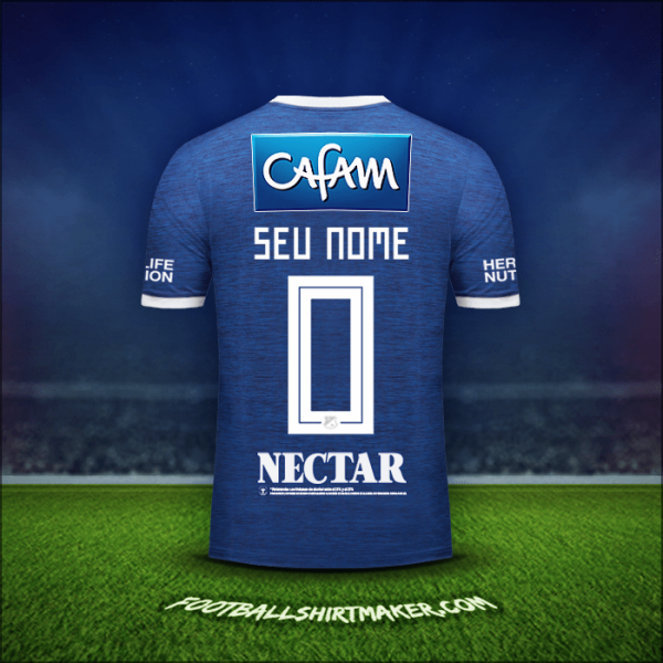 Camisa Millonarios FC 2018 -  seu nome - 0