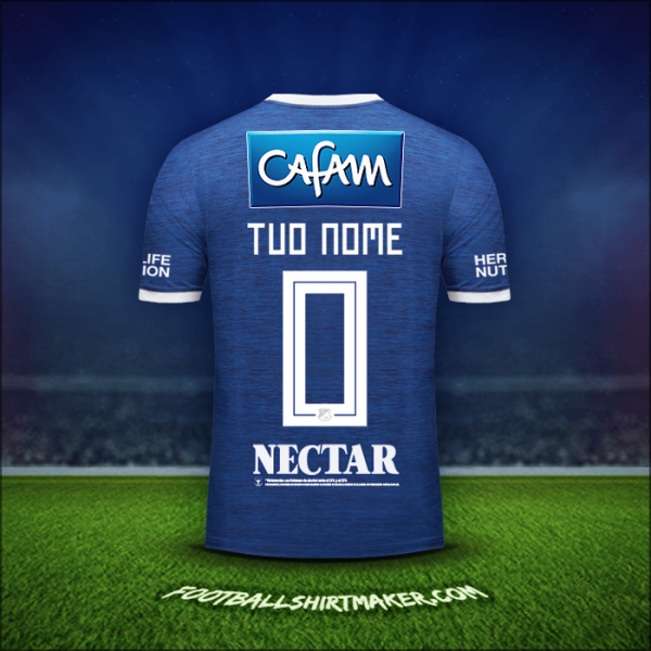 Maglia Millonarios FC 2018 -  tuo nome - 0