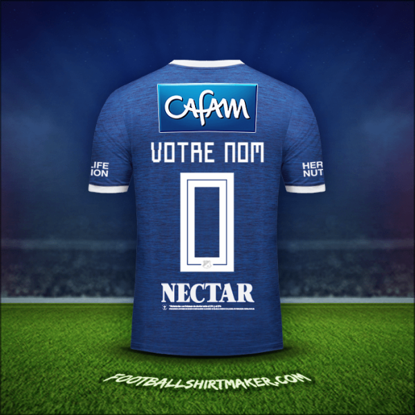 Maillot Millonarios FC 2018 -  votre nom - 0