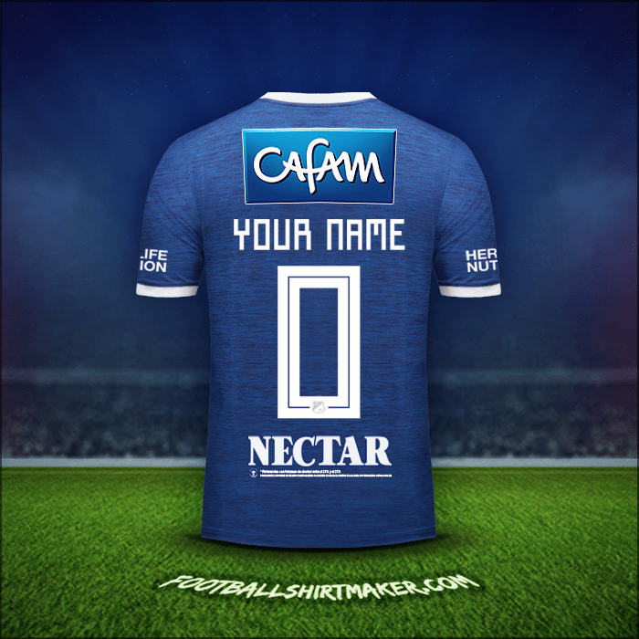 Jersey Millonarios FC 2018 -  your name - 0