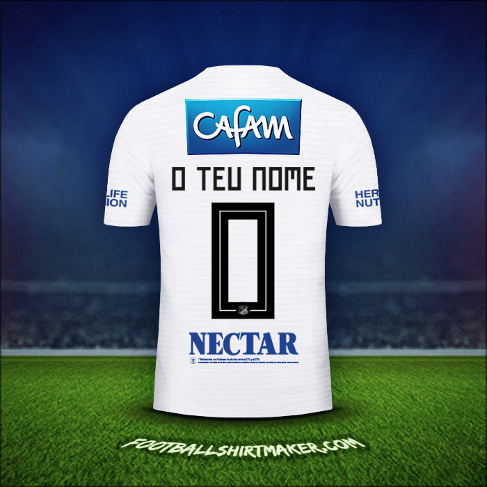 Camisola Millonarios FC 2018 Alternativa -  o teu nome - 0