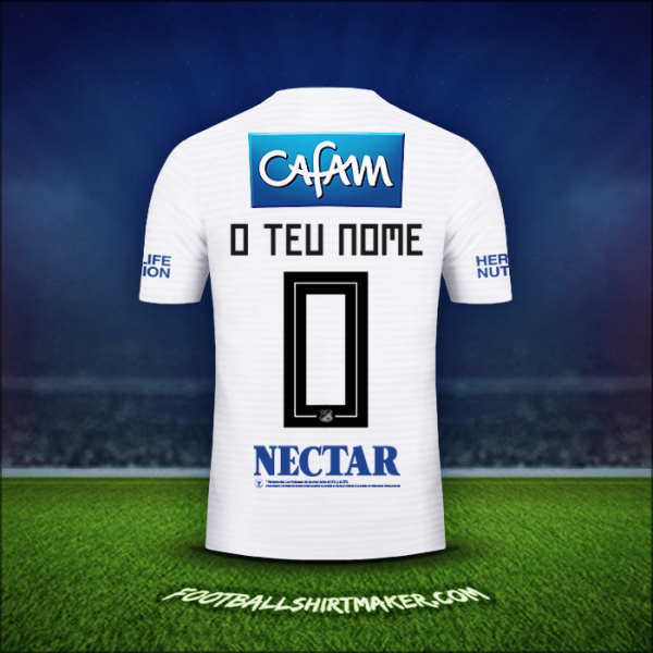Camisola Millonarios FC 2018 Alternativa -  o teu nome - 0