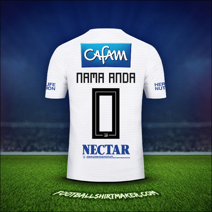 Jersey Millonarios FC 2018 Alternatif -  nama anda - 0