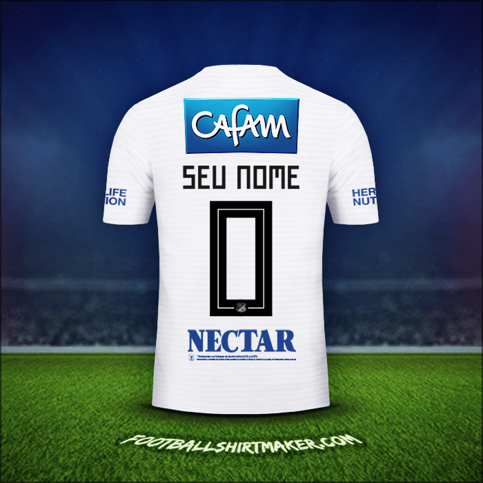 Camisa Millonarios FC 2018 Alternativa -  seu nome - 0