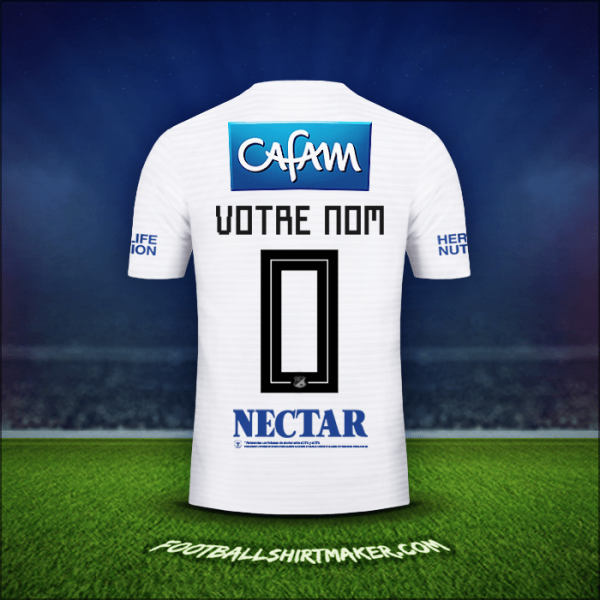 Maillot Millonarios FC 2018 Extérieur -  votre nom - 0