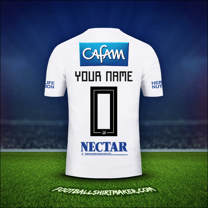 Shirt Millonarios FC 2018 Away -  your name - 0