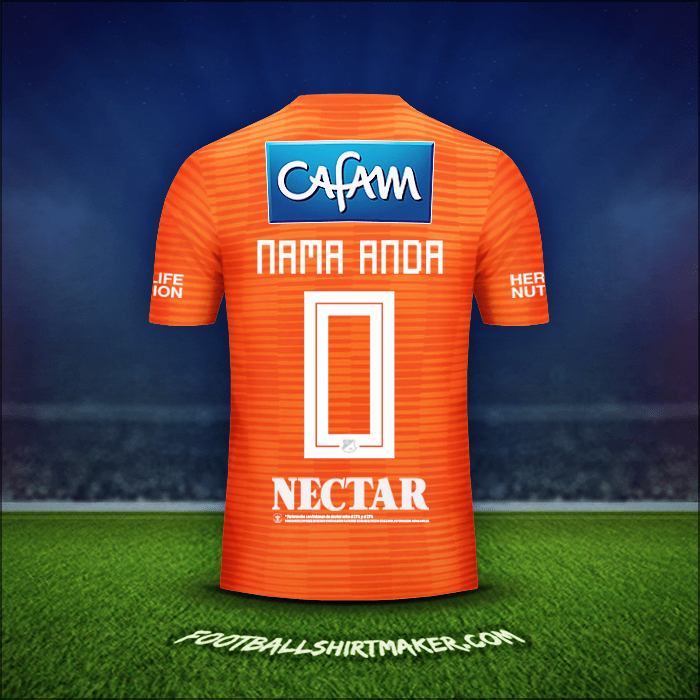 Jersey Millonarios FC 2018 Ketiga -  nama anda - 0