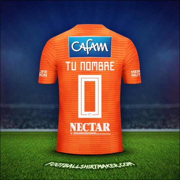 Jersey Millonarios FC 2018 Tercera -  tu nombre - 0