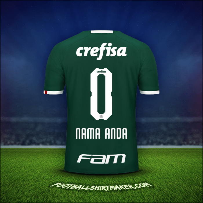 Jersey Palmeiras 2019 -  nama anda - 0