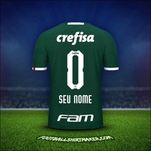 Camisa Palmeiras 2019 -  seu nome - 0