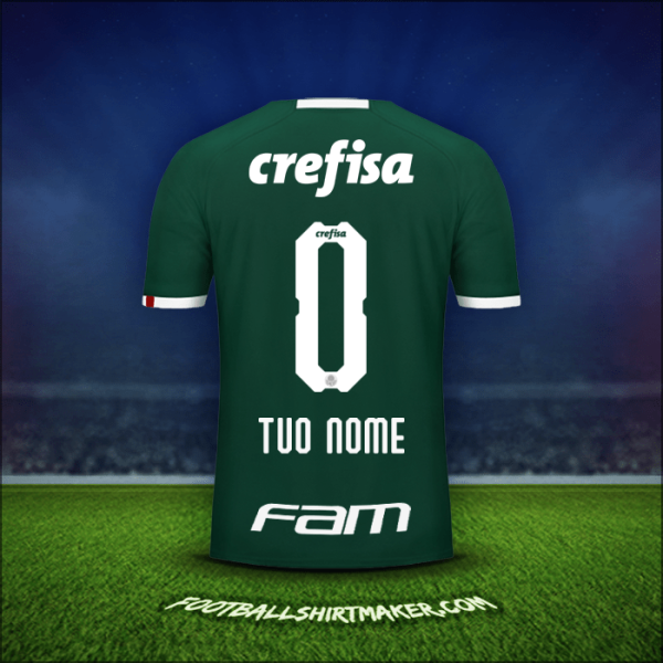 Maglia Palmeiras 2019 -  tuo nome - 0
