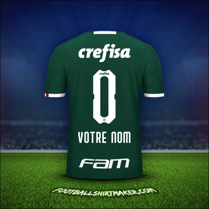 Maillot Palmeiras 2019 -  votre nom - 0