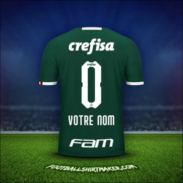 Maillot Palmeiras 2019 -  votre nom - 0