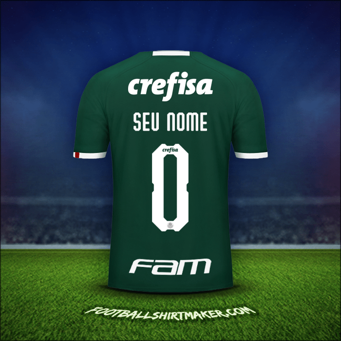 Camisa Palmeiras Libertadores 2019 -  seu nome - 0